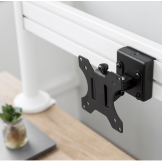 Kimex 150-3304K - Slatwall Mounting Rail Kit + 2 Table Legs + Pc Support