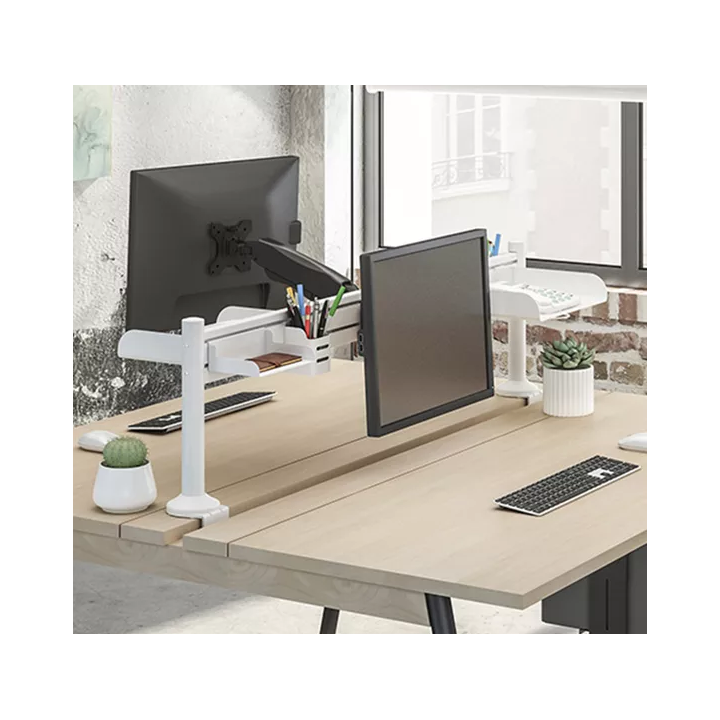 Kimex 150-3305K - Slatwall Mounting Rail Kit + 2 Table Legs + Pc Support