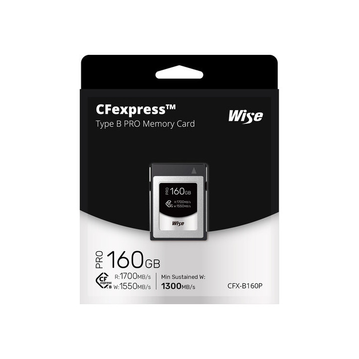 Wise WI-CFX-B160P - CFexpress Type B PRO 160GB