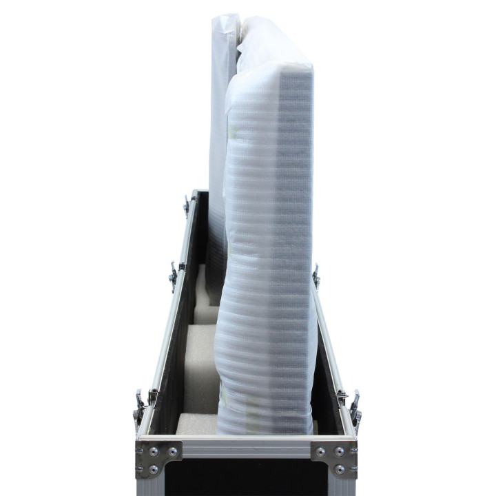 Kimex 161-5500F - Video Totem 55" FULL HD 500 cd 24/7 Indoor + Flightcase