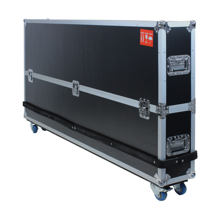 Kimex 161-5500TF - Video Totem 55" FULL HD 500 cd 24/7 Indoor Touch + Flight Case