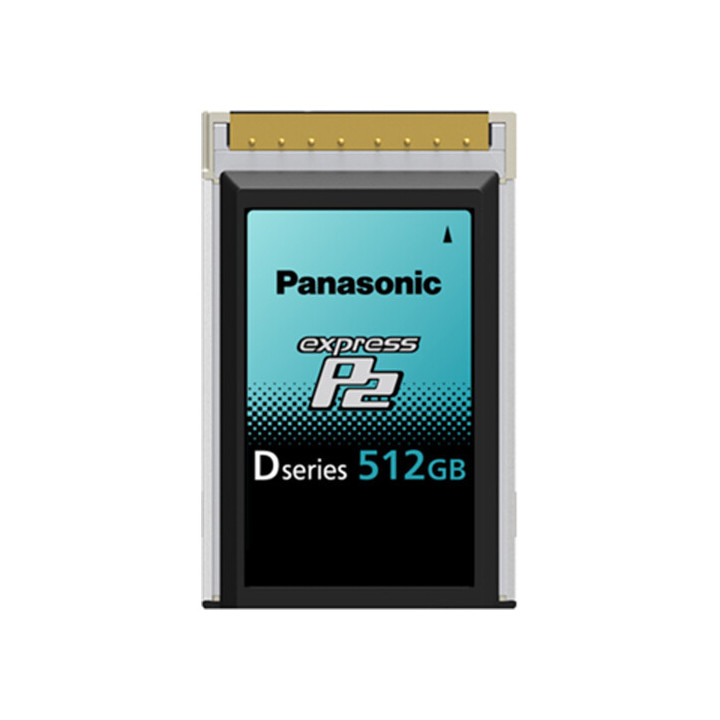 Panasonic AU-XP0512DG - 512GB D-Series expressP2 Memory Card