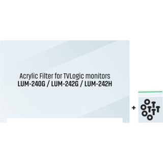 Private Label PRL-OPT-AF-24 - Acrylic Filter for TVLogic monitors (OPT-AF-24)