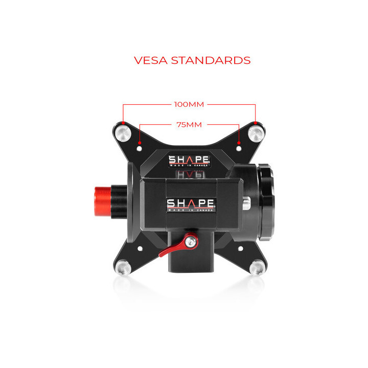 Shape VSAPB - Push Button Vesa Monitor Mount for C-stand & Baby Pin