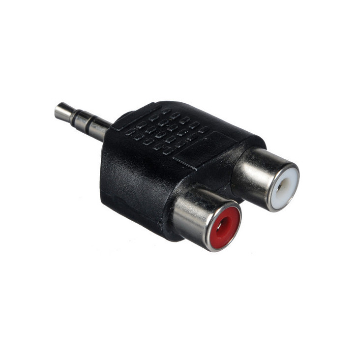 Kramer AD-A35M/2RF - 3.5mm (M) to 2 RCA (F) Adapter