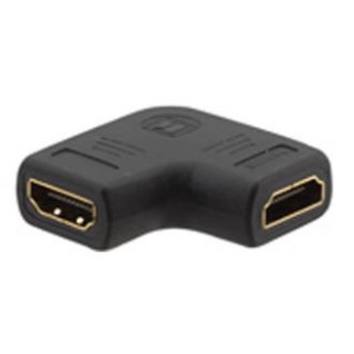 Kramer AD-HF/HF/RA-FLAT - HDMI (F) to HDMI (F) Right-Angled Flat Gender Changer