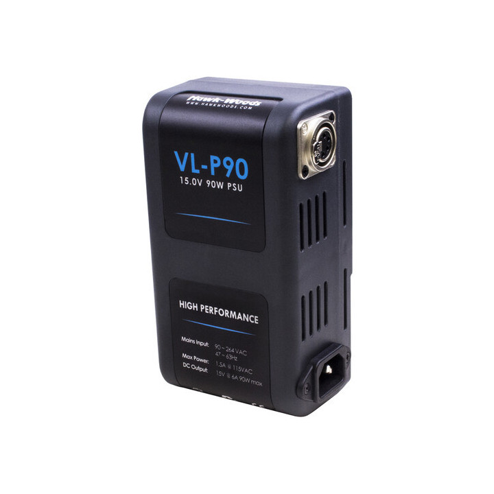 Hawkwoods VL-P90 - V-LOK 15V 90W CAMERA V-MOUNT PSU