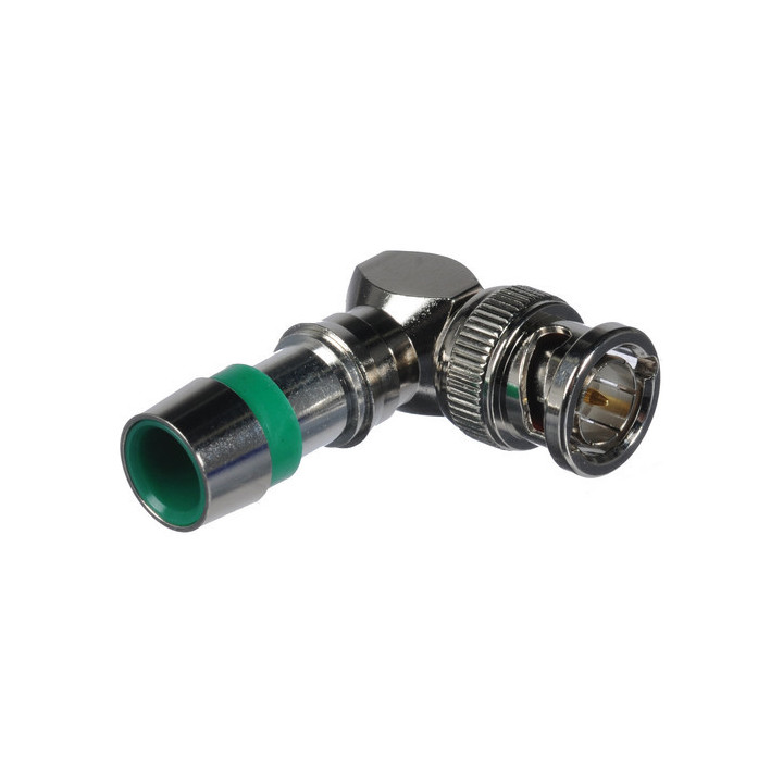 Kramer CC-BNC-R6 - Right Angle RCA Compression Connector for RG-6 Coax Cable