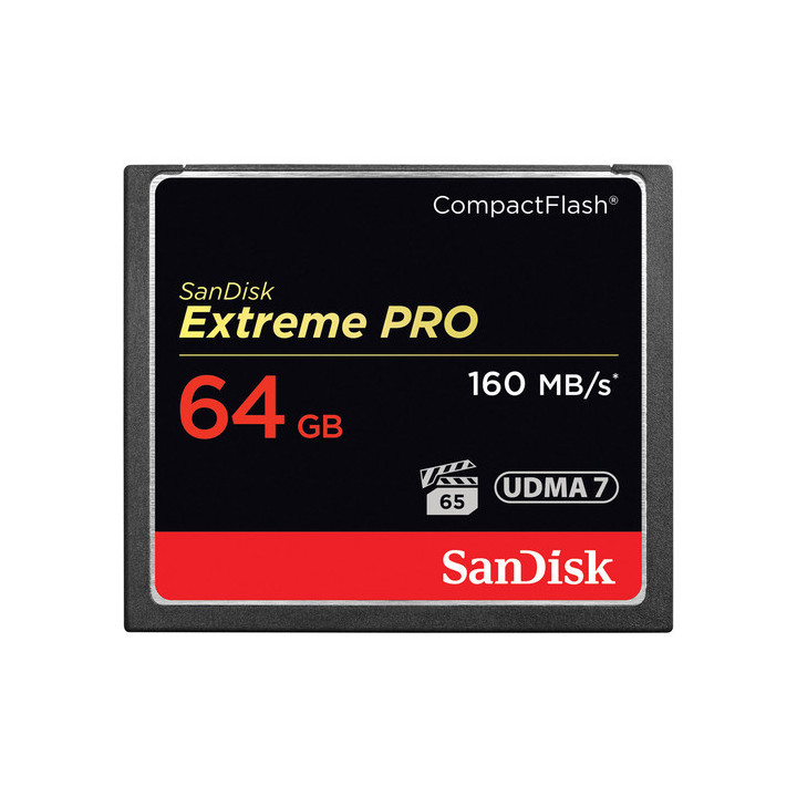 Sandisk SDCFXPS-064G-X46 - ExtremePro 160MB/s CF 64GB
