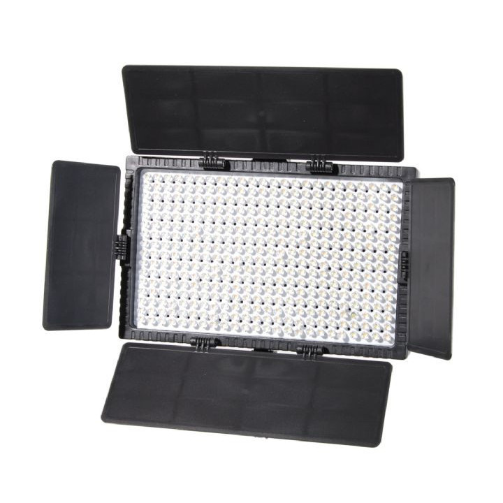 Falcon Eyes 2905977 - Bi-Color LED Lamp Set Dimmable DV-384CT-K2 including Battery