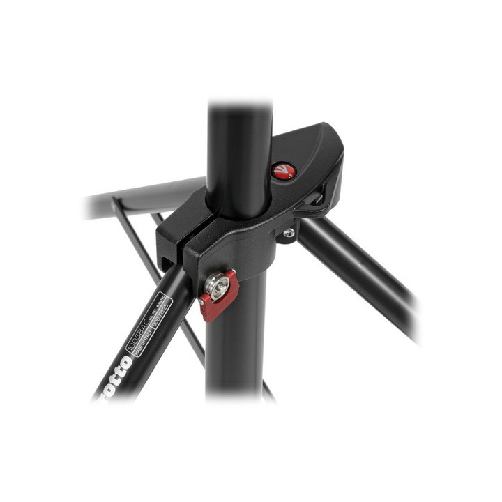 Manfrotto 1005BAC - Alu Ranker Air-Cushioned Light Stand (Black, 9')