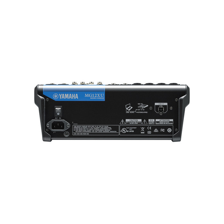 Yamaha MG12XU - 12-Input Mixer with Built-In FX and 2-In/2-Out USB Interface