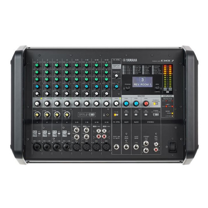 Yamaha EMX7 - Portable Mixer, 12 Ch, 2 x 710W