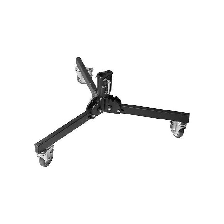 Manfrotto 299BBASE - Wheeled Light Stand Base with Universal Head