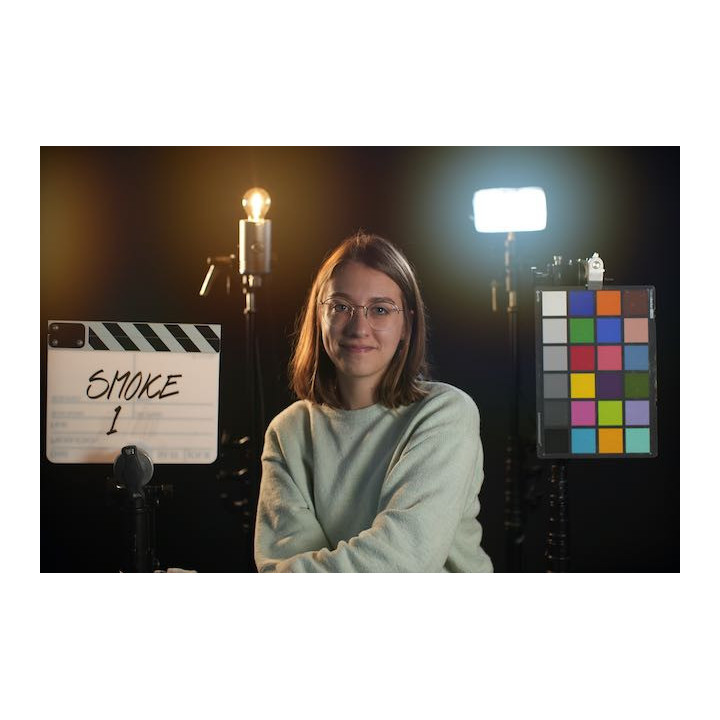 Tiffen 4565SMQ1 - 4 X 5.650 Smoque 1 Filter