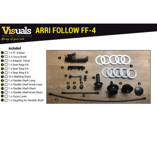 Arri K2.65221.0 - Follow Focus FF-4 - Basic Unit (black edition)