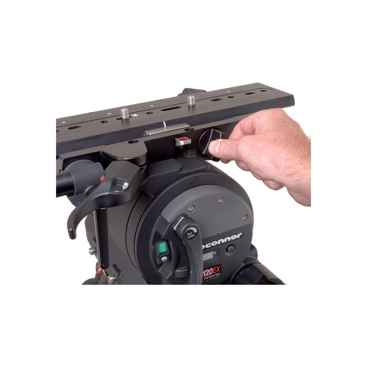 OConnor C120EX-CINEM-F - 120EX head & Cine Mitchell tripod with floor spreader