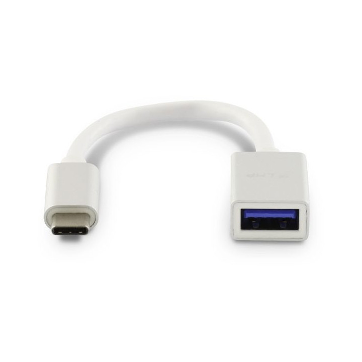 LMP USB-C USB-A 2-si - USB-C (m) to USB A (f) Adapter