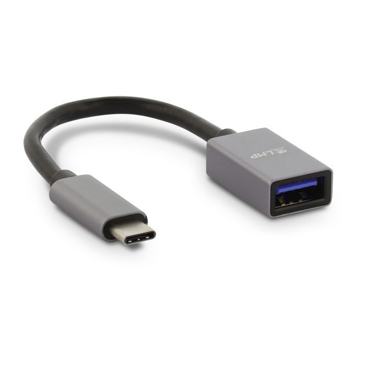 LMP USB-C USB-A 2-sp - USB-C (m) to USB A (f) Adapter