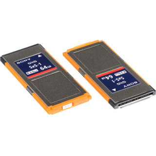 Sony 2SBS64G1C - Pack of 2 SxS-1 Express Card, 64 GB