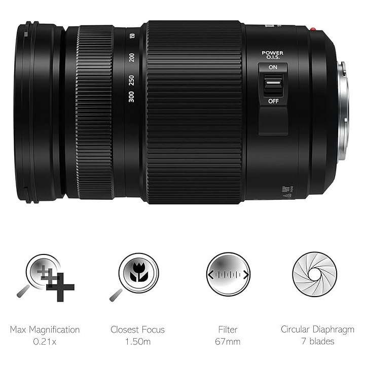 Panasonic H-FSA100300E - Lumix G 100-300mm F4-5.6