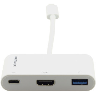 Kramer ADC-U31C/M2 - USB 3.1 Type-C to HDMI & USB 3.0 & PD Adapter Cable