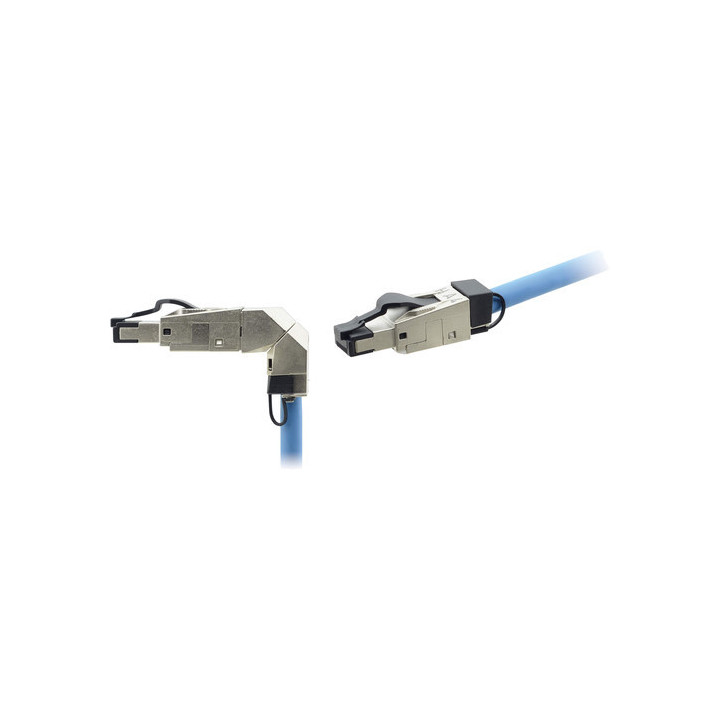 Kramer CON-FIELD - Field assembly 180° Shielded RJ-45 Connector for CAT Cable