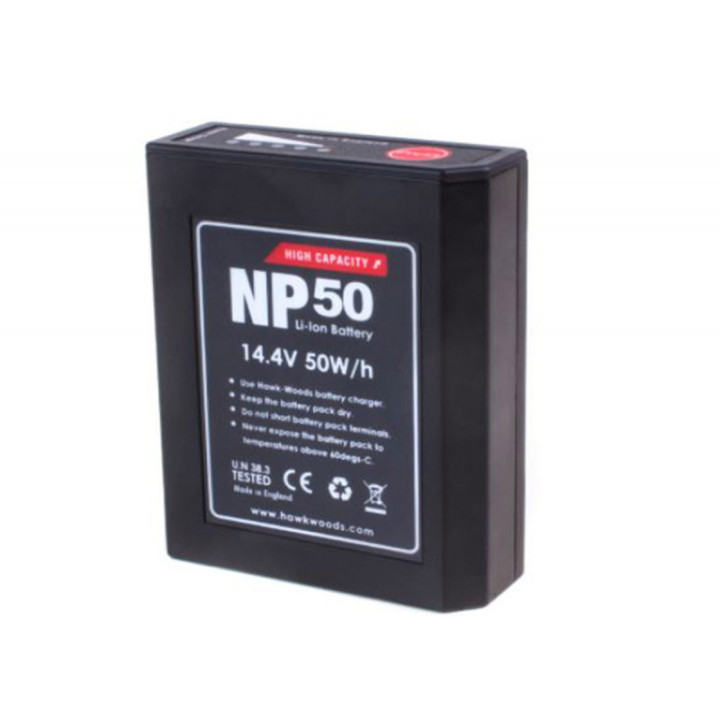 Hawkwoods NP50 - 14.4V 50Wh NP1 Lithium-Ion Battery