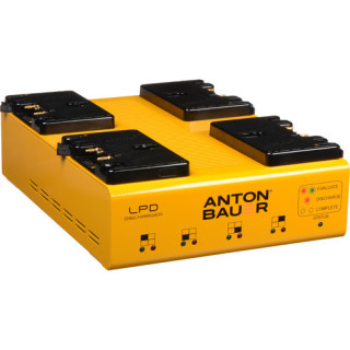 Anton-Bauer 8475-0135 - LPD Quad Gold Mount discharger