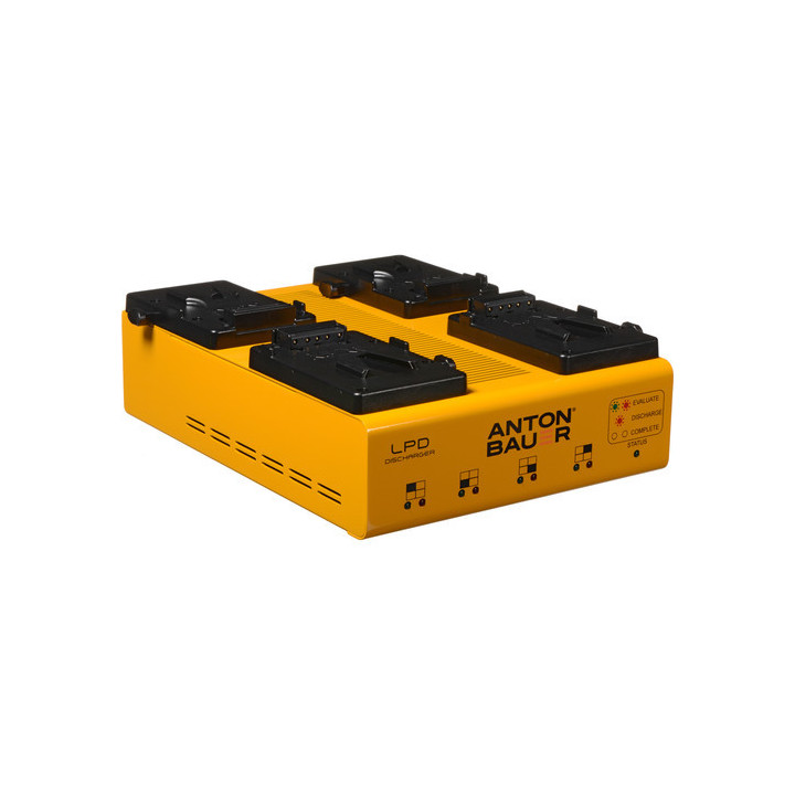 Anton-Bauer 8475-0136 - LPD Quad V-Mount discharger