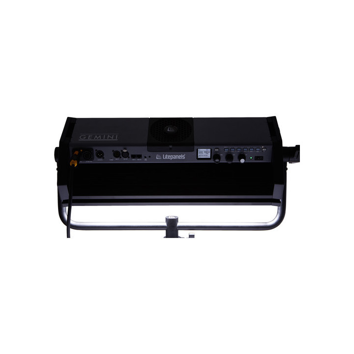 Litepanels 940-1411 - Gemini 2x1 Soft Panel - Bare Ends - Pole Operated Yoke