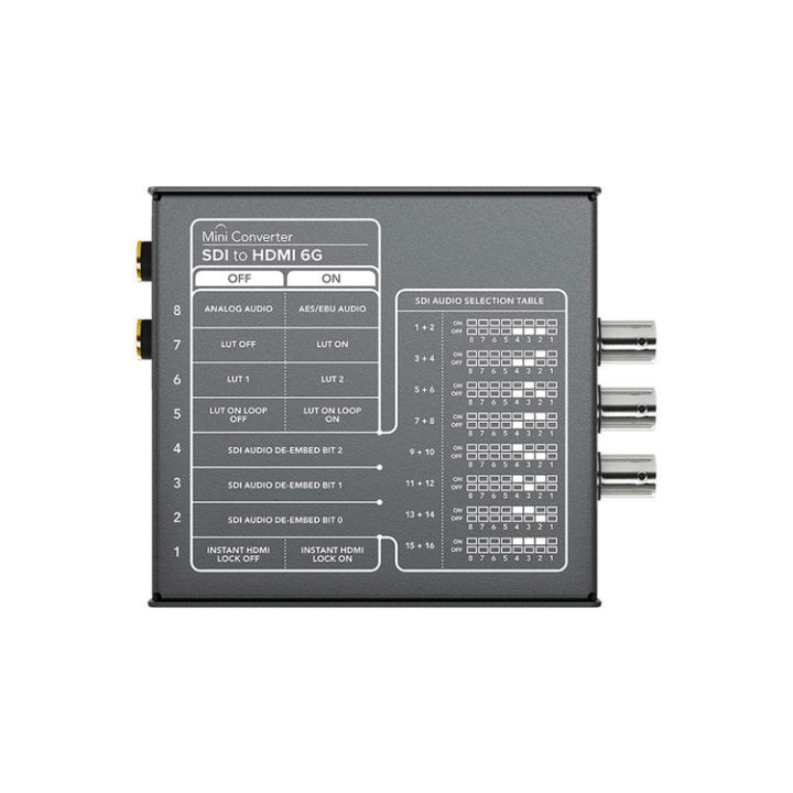 Blackmagic BM-CONVMBSH4K6G - Mini Converter SDI-HDMI 6G