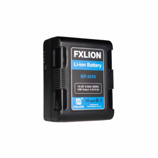 FXLION BP-M98 - Square Battery V-Mount Li-Ion Battery, 14.8V, 98Wh
