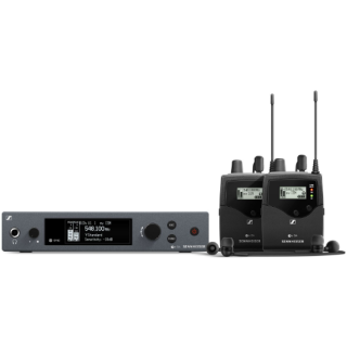 Sennheiser EW-IEM-G4-TWIN-B - Wireless Monitor System Kit