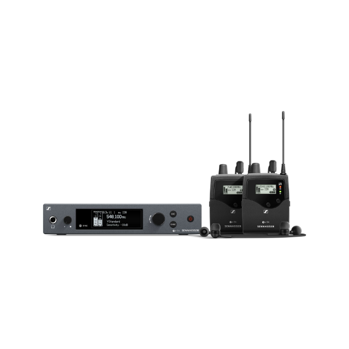 Sennheiser EW-IEM-G4-TWIN-B - Wireless Monitor System Kit