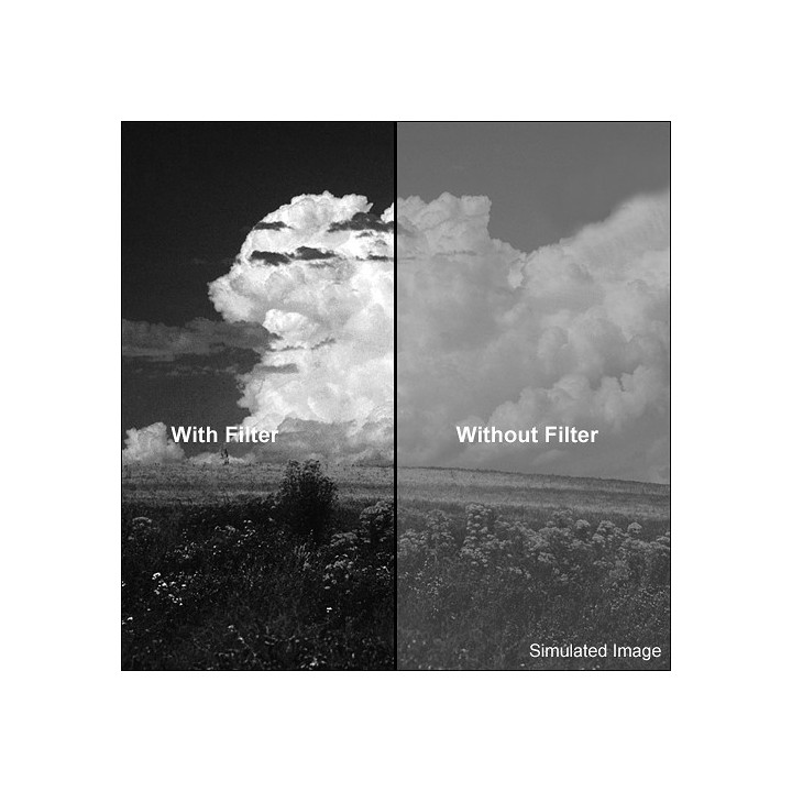 Tiffen 49R29 - 49MM RED 29 FILTER