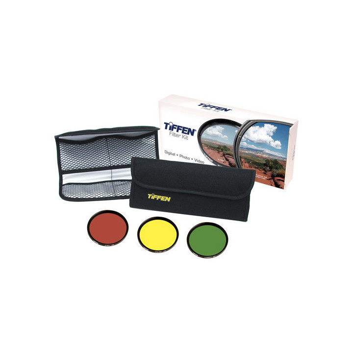 Tiffen 55BWFK - 55MM BLACK +WHITE FILTER KIT