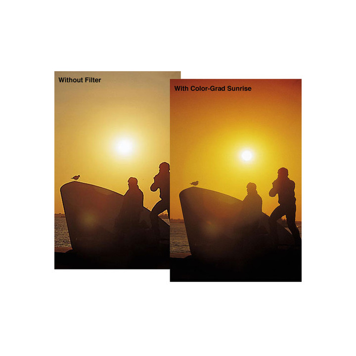 Tiffen 55CGSUN - 55MM COLOR GRAD SUNRISE FILTER