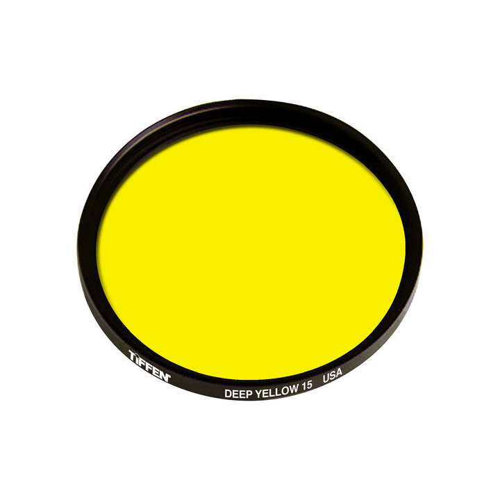 Tiffen 58DY15 - 58MM DEEP YELLOW 15 FILTER