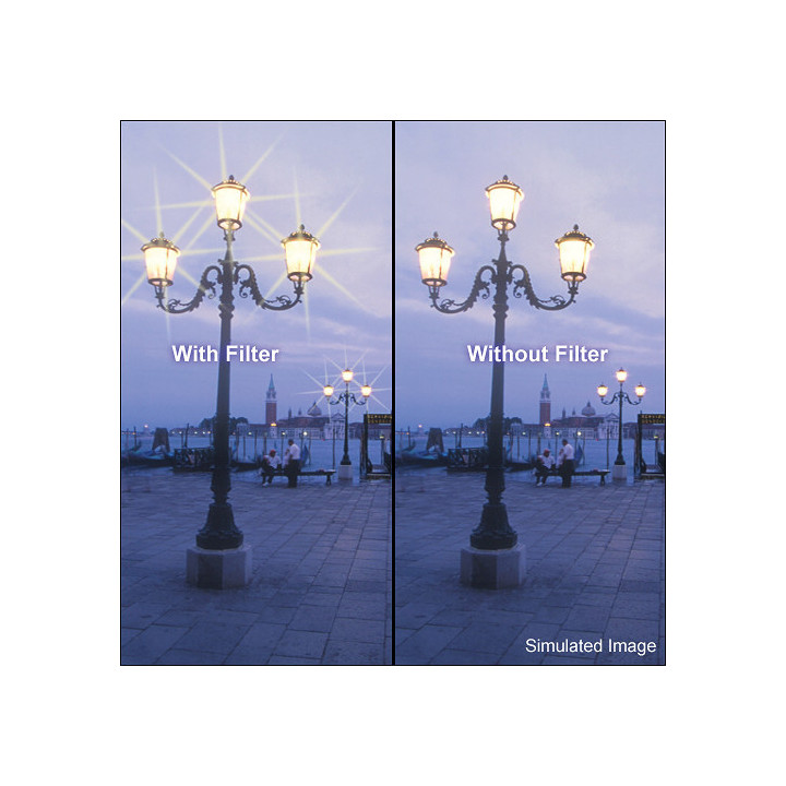 Tiffen 58STR82 - 58MM STAR 8PT 2MM FILTER