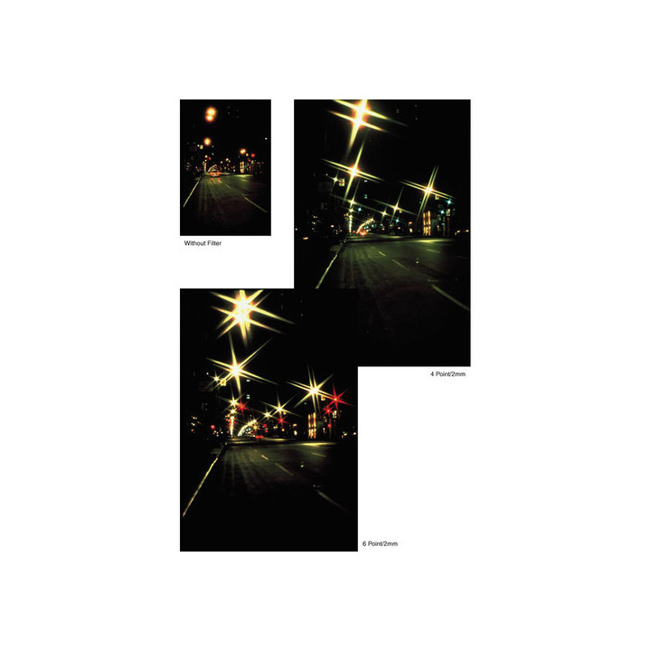 Tiffen 67STR62 - 67MM STAR 6PT 2MM FILTER