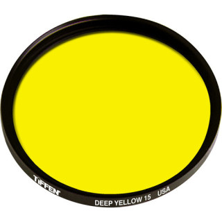 Tiffen 82DY15 - 82MM DEEP YELLOW 15 FILTER