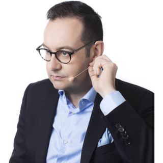 Rode HS2-P Large - Lightweight headset microphone, pink