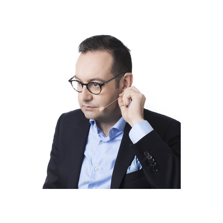 Rode HS2-P Large - Lightweight headset microphone, pink