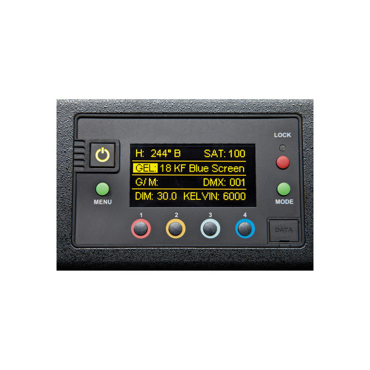 Kinoflo CEL-450QPU - Celeb 450Q LED DMX Pole-Op, Univ