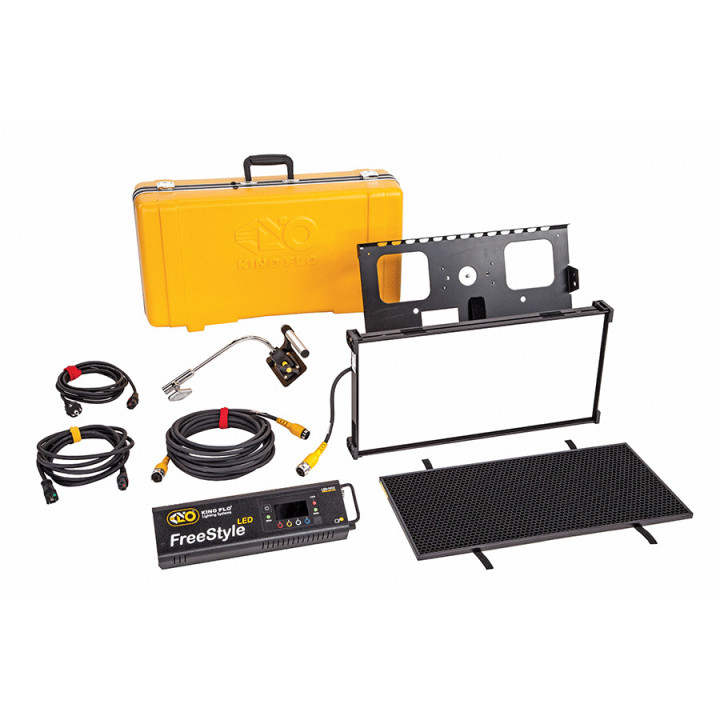 Kinoflo KIT-F21TU - FreeStyle/GT 21 LED DMX Kit, Univ w/ Travel Case