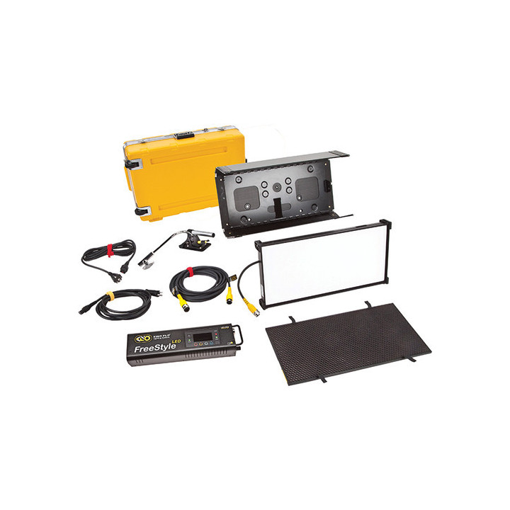 Kinoflo KIT-F21U - FreeStyle 21 LED DMX Kit, Univ w/ Flight Case