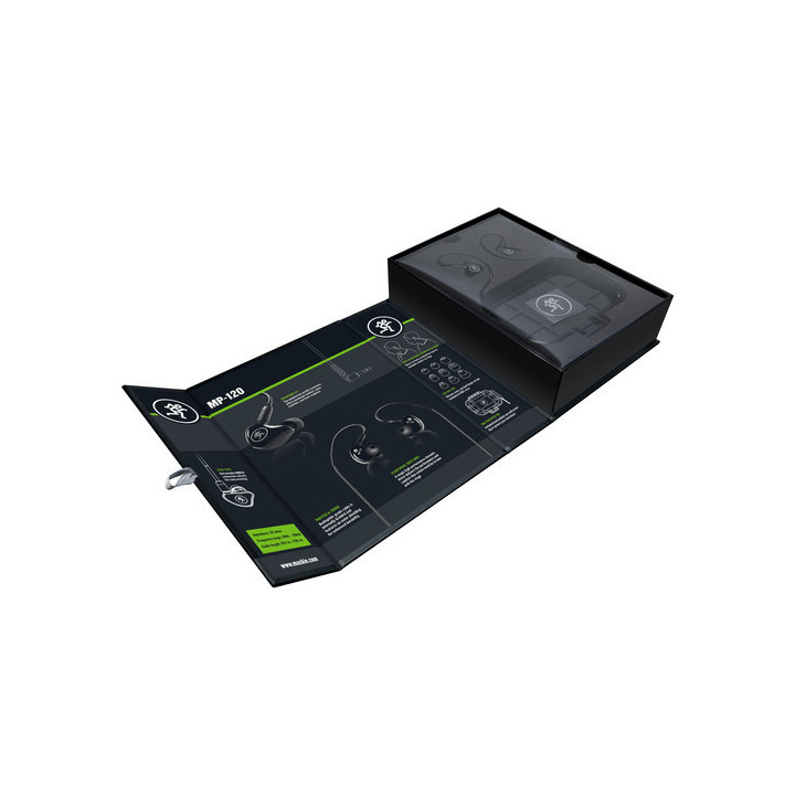 Mackie MP-120 - Single Dynamic Driver In-Ear Headphones