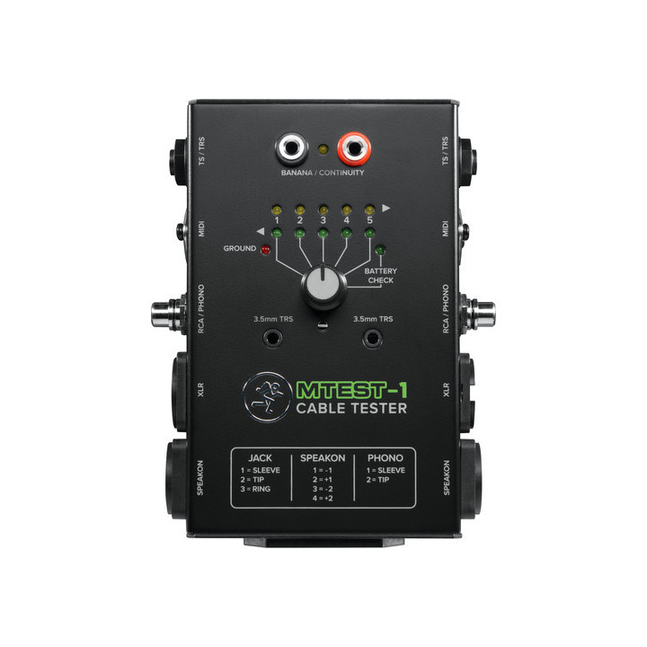 Mackie MTest1 - Cable Tester
