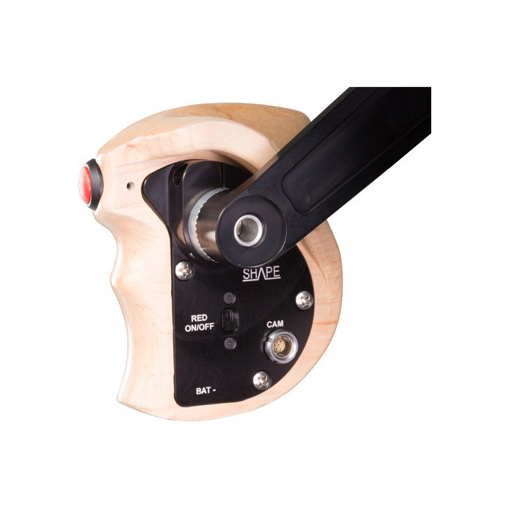 Shape D1STRED - Red Camera Stop & Start Grip Arri Rosette